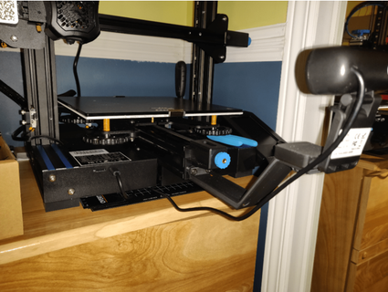 ender 3 v2 cámara web montar arm2strong 3d print model - Mito3D