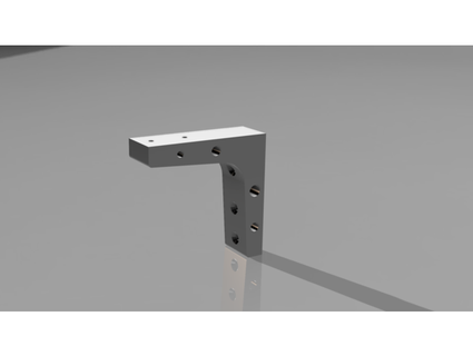 strut channel shelf bracket 5x5 peaceotter 3d print model - Mito3D