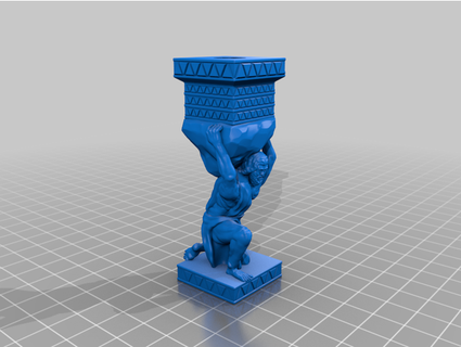 atlas column virtuallyjason 3d print model - Mito3D