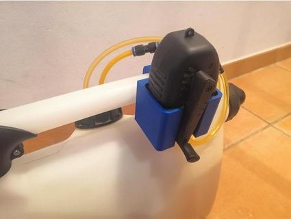 rc fuel pump holder aerodeck 3d print model - Mito3D
