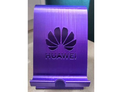 phone stand huawei logo gismoman 3d print model - Mito3D