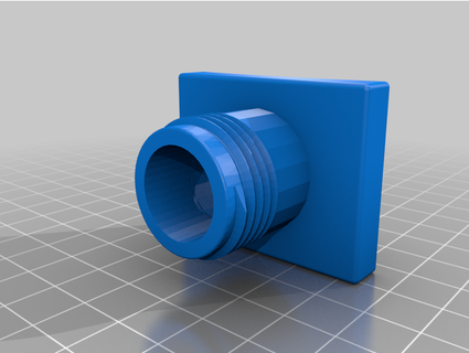 5 gallon bucket adapter nhr male model flyer 3d print model - Mito3D