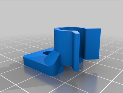 Clip Cadquery parametrisch Tanius 3d print model - Mito3D