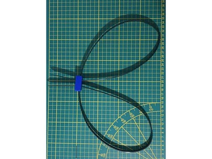 handcuff zip tie 13 mm djaymoorelisse 3d print model - Mito3D