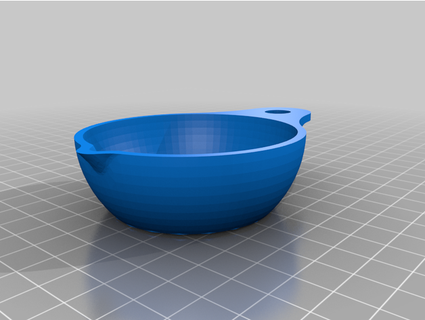 powder cup reloading 3rdrealmstudios 3d print model - Mito3D