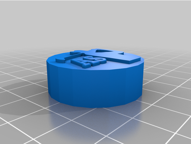 küçük golfçü jeton hmg jillianstarcher 3D print model - Mito3D