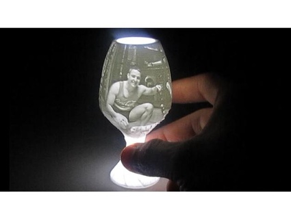 cup-shaped lithophane personalize photo zorroronoa 3d print model - Mito3D