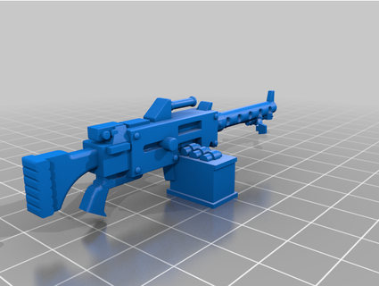 intergalaktisch bewachen rpk schwer Stümpfe Waffen alyxlunceford 3d print model - Mito3D