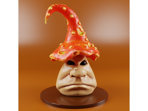 humorado cogumelo venenoso dimensionalterna3d 3D print model - Mito3D