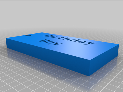 Palloncino peso lincoln 3d print model - Mito3D