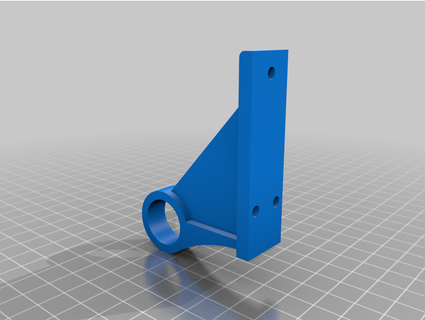 curtain support bracket dlemaker 3d print model - Mito3D