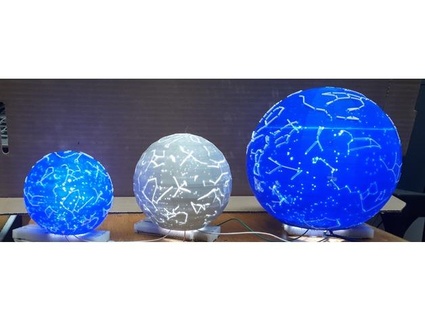 celestial esfera constelação Estrela Localizações 3d print model - Mito3D