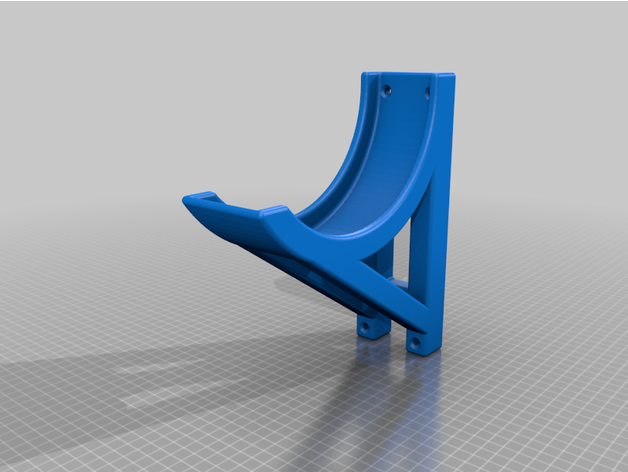 esk8 wall bracket kev974 3D print model - Mito3D