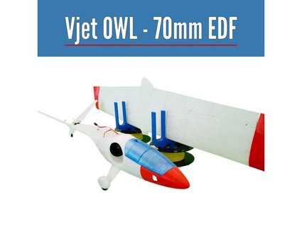 YIL baykuş 70mm edf uçağı Ölçek Dosyalar 3d print model - Mito3D