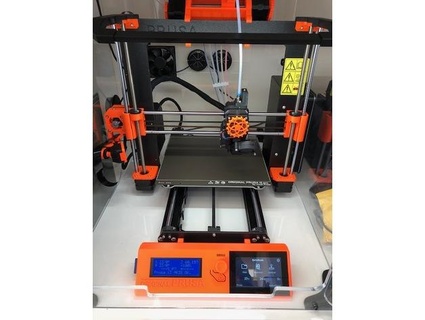 prusa mk3s davanti pannello DSI osoyoo 35 toccare schermo giuro 3d print model - Mito3D