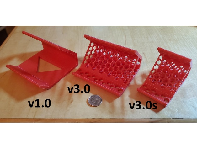 Batterie Fall Mantel Telefon Stand theviraldiy 3D print model - Mito3D