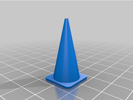 cones dynamic modeling rc car coni per modellismo dinamico e auto lathywar3d 3d print model - Mito3D