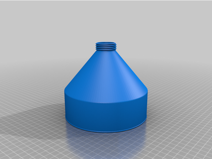 toyota engine oil funnel axehead 3d print model - Mito3D