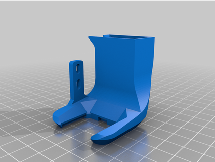 cooling nozzle jubilee printer edsped 3d print model - Mito3D