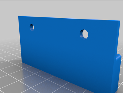 ikea small trash wall mount blubbel 3d print model - Mito3D