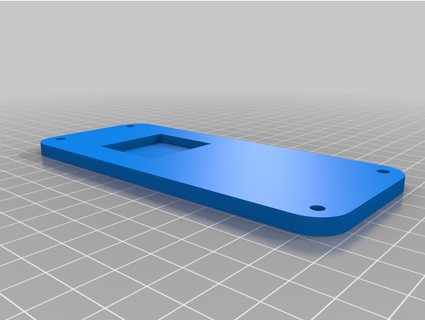 metaltronics-sonicake volwah pedalboard bottom mount adapter metaltronics 3d print model - Mito3D