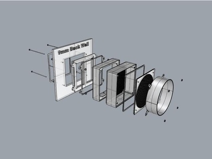 recirculation filter 3d printer enclosure yvanos 3d print model - Mito3D