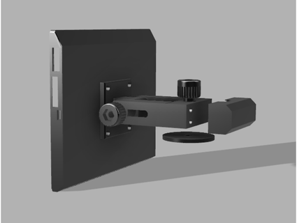 monitor-holder-7in-dispaly-raspberry-pi jirmi 3d print model - Mito3D