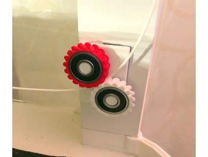 filamento guida 609zz cuscinetti haitonno 3d print model - Mito3D