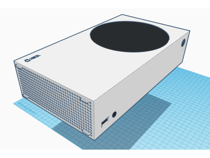 xbox Serie achteckigerVektor 3d print model - Mito3D