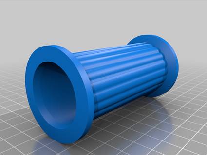 cr6-se filament roller spool holder dantyrol 3d print model - Mito3D