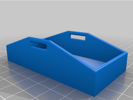 aficionado patrón batería caja soporte fugazi123 3d print model - Mito3D