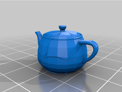 roblox - 1x1x1x1s teapot ready player two foxflame1 3d print model - Mito3D
