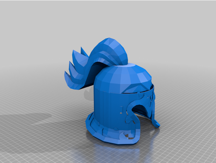 roblox - helm riptide ready player two foxflame1 3d print model - Mito3D