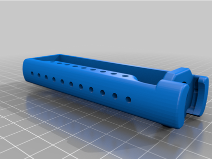 manual syringe gun flux valve dispenser gnoblin 3d print model - Mito3D