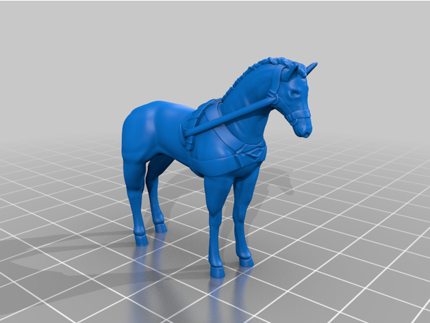 cart horse yourneighborknight 3D print model - Mito3D