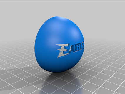 crême Philadelphia aigles golf Balle marqueur evanwhittaker 3d print model - Mito3D
