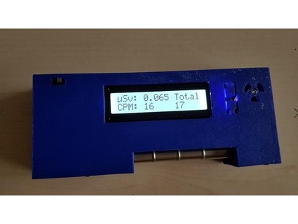 netio gc10 geiger counter - battery space lnt01 3d print model - Mito3D