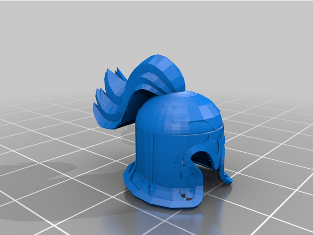 Helm Springflut v2 foxflame1 3D print model - Mito3D