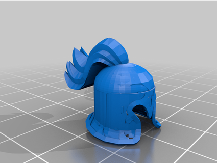 Helm Springflut v2 foxflame1 3d print model - Mito3D