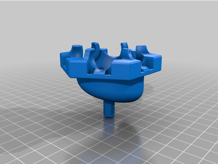 gravitrax espiral añadir tocino 3d print model - Mito3D