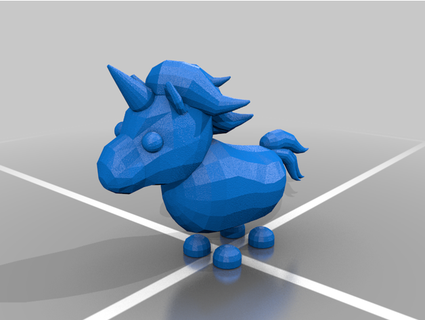 adottare unicorno xxaeryn rexx 3d print model - Mito3D
