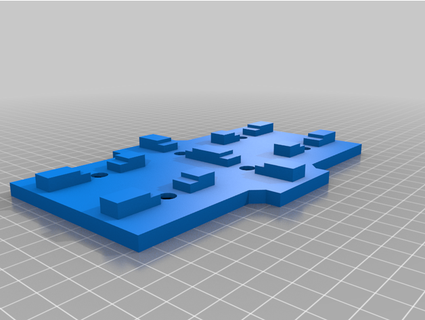 benzer abb şaka jsm dizi 88mm 44mm ekstrüzyon bağlayıcı dangit5 3d print model - Mito3D