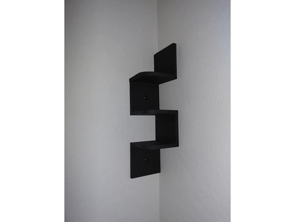 corner shelf - zig zag davedwin 3d print model - Mito3D