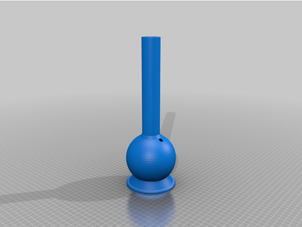 ball chamber bong howlingcurve 3d print model - Mito3D