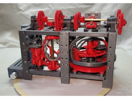 kinetic 5 - dance gears nop21 3d print model - Mito3D