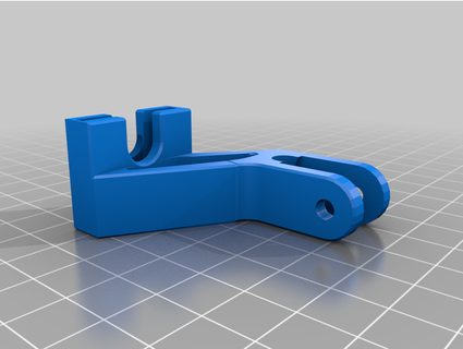 ender 3 v2 filament roller guide side sebipanther 3d print model - Mito3D