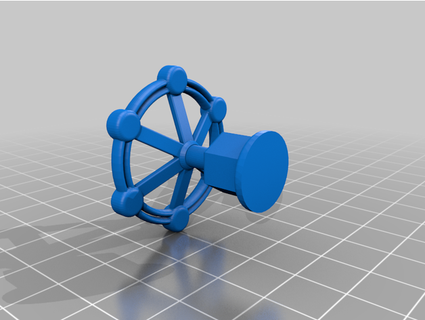 valve knob mantiss 3d print model - Mito3D