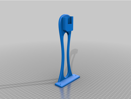 fácil impresión carrete estante soporte relleno v1 quiosco bronco 3d print model - Mito3D