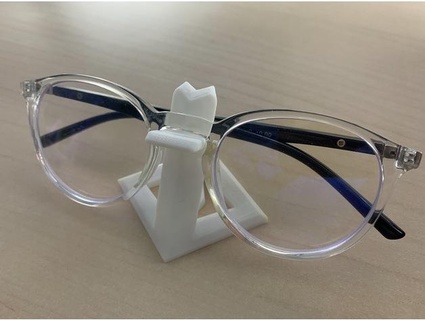 glasses stand aveys 3d print model - Mito3D