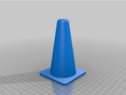 traffic cone shakinbakin 3d print model - Mito3D